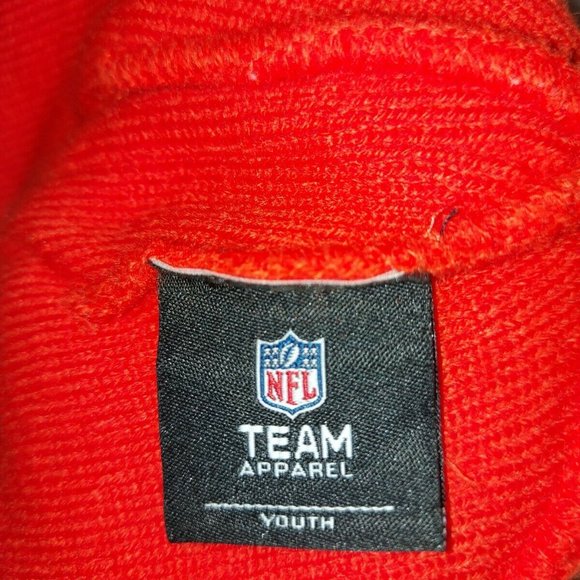 NFL Team Apparel DENVER BRONCOS Team Logo Toque Winter Sports Youth Boys Hat - Picture 3 of 3